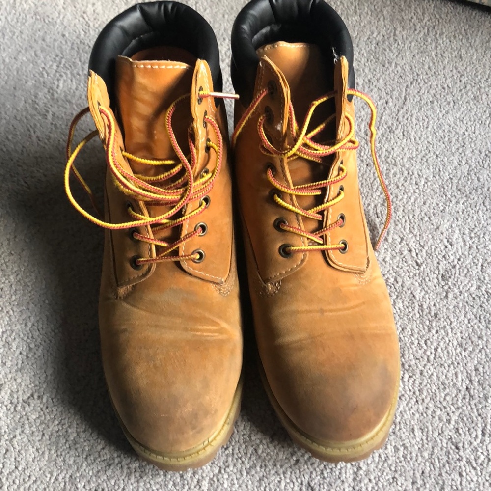 Levis Boys Work Boots Size 9